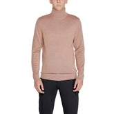 Calvin Klein Beige Wool Turtleneck -   -  Calvin Klein.
